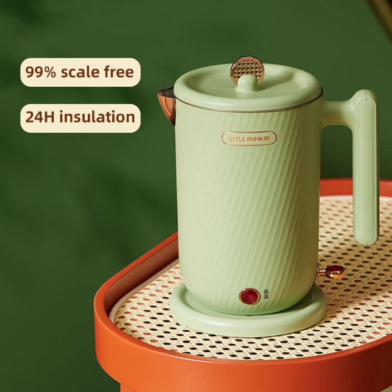 

1,2 л Электрический чайник Термо Горшок Бесшумный Чайник Немасштабный Портативный Чайник Здоровый Горшок Бытовой Термостатический Кастрюля Кипяченой Воды 220 В