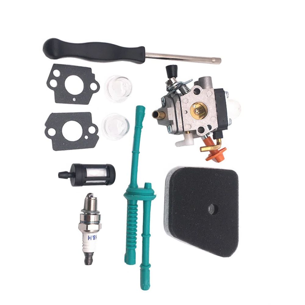 Carburador Carb para Stihl FS87 FS90 FS100 KM100 FS110 KM110 FS130 KM130 HT130 Desbrozadora Pieza de Repuesto ZAMA C1Q-S173 S174
