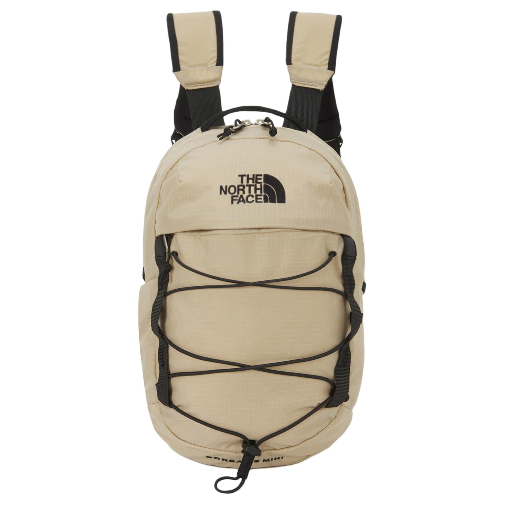 

The North Face Borealis 10L Zipper Closure Fashion Versatile Backpack Outdoor Bag Unisex Backpack Light-Beige NM2DQ55B Light Beige