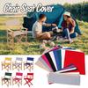 Outdoor Portable Folding Chair Camping Fishing Cover Beach Chair Seat Covers Kit Director Chair Seat Replacement Canvas Cover