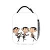 Borsa per il Pranzo Mr Bean Si Muove Pranzo da Picnic all'Aperto Pranzo al Sacco Per Bambino Portatile Casual Isolato Borsa Frigo Personalizzata
