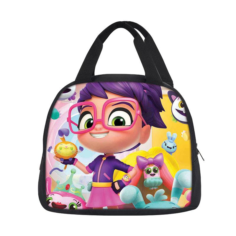 Abby Hatcher lunch bag new large capacity versatile cartoon print student boy and girl best birthday gift for school