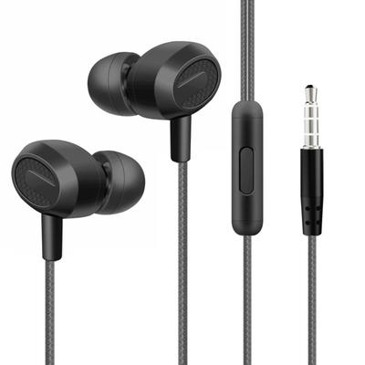 3.5mm Wired Headset In Ear InEar Microphone Portable Headphones