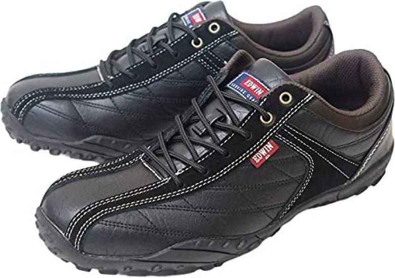 

EDWIN Work Perfect for Day Размер Мужская Обувь/Ботинки, Стильные, Легкие, Низкие, Удобные, Отцовские (hredm6100, Черный, 26.5см) чёрный