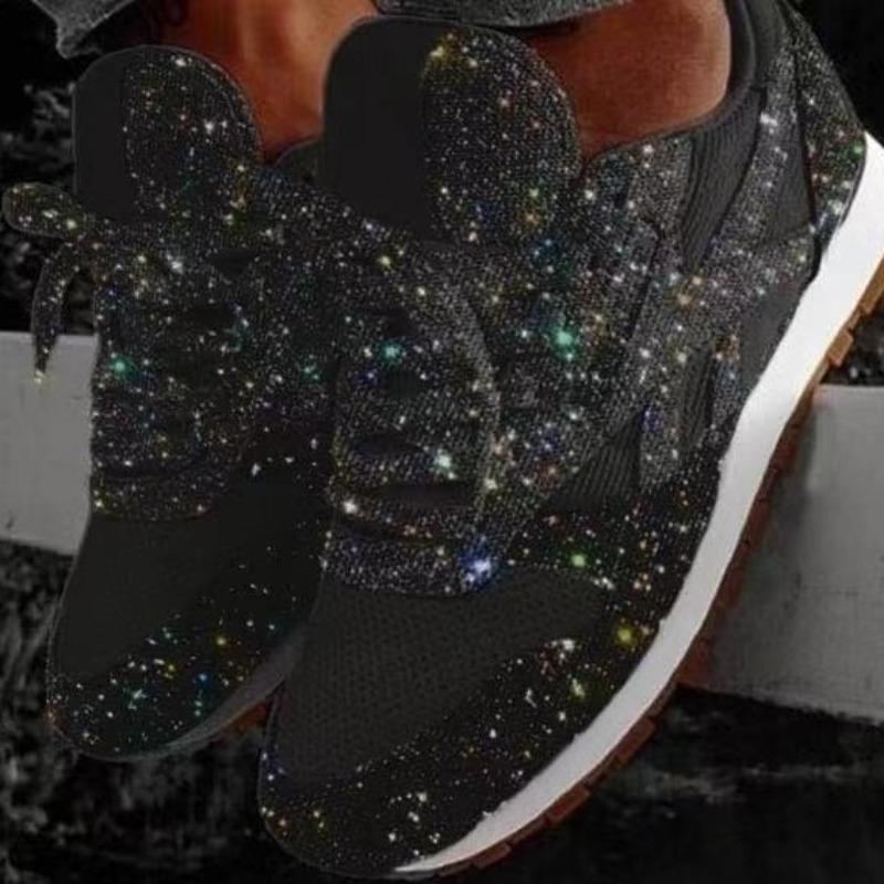 2020 New Casual Shoes Large Size Women's Shoes, Fashion Women's Shoes Sequined Sneakers