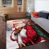 Santa Snowman Friendship  Carpet, Kitchen Rugs, Yoga Mat, Non-Slip Mats, Rug for Bathroom, Living Room bedroom, Camping Rugs Christmas Gift