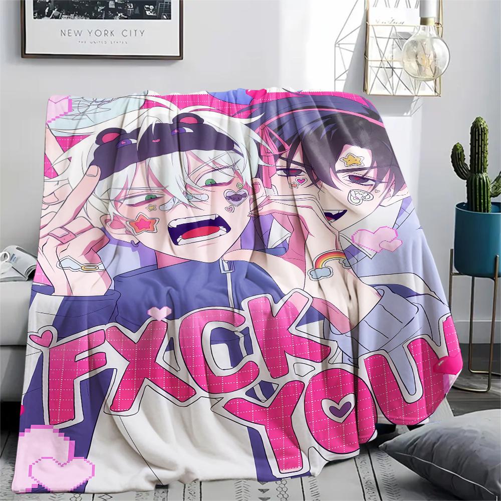 1PC Alien Stage Print Flannel Blanket, High quality All Seasons, Home Decor, Warmth and Comfort, Perfect for Christmas Gifts