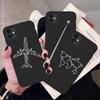 Luxury World Map Travel phone Case For iPhone XR XS Max X XS 12 11 13 Pro max SE 2020 7 8 Plus Silicone Soft airplane Cover