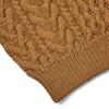VERNO Fisherman Turtle-Neck Knit Camel