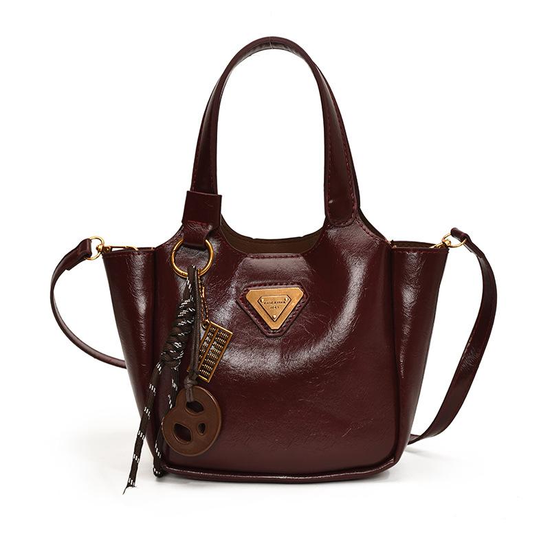 Bag Women's Large-capacity New Fashion Versatile Shoulder Messenger Bag Casual Handbag