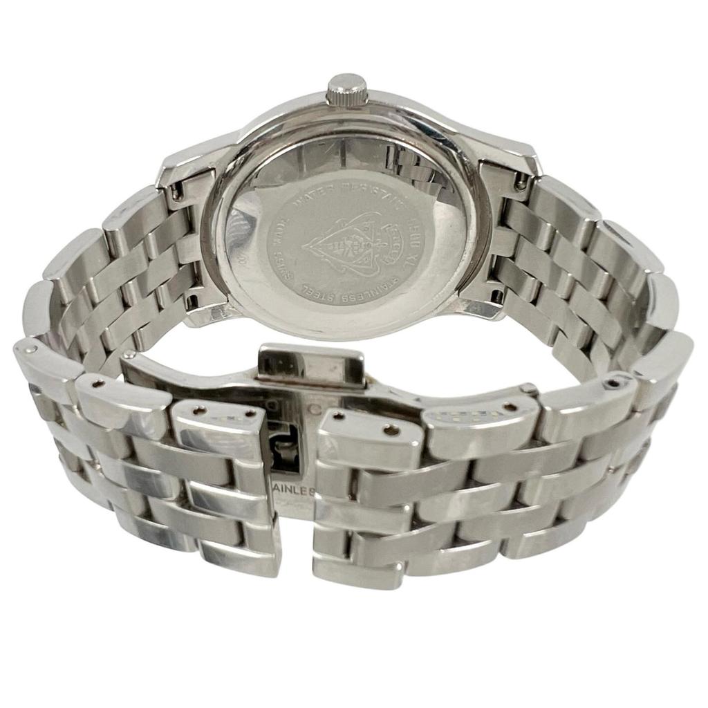 Gucci G Class Watches 5500XL whiteDial Stainless Steel Quartz Analog Display Mens Used
