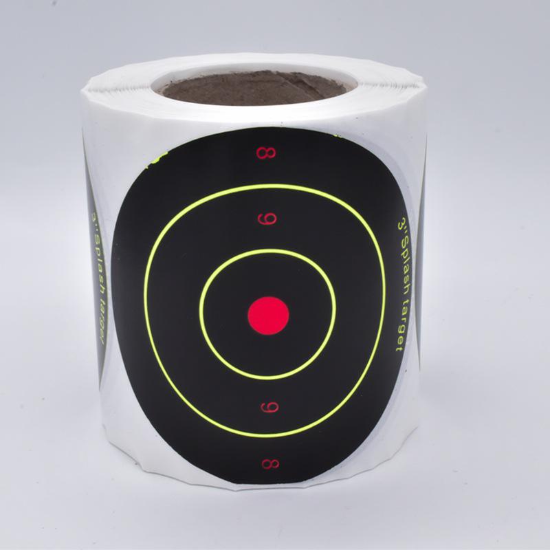 Selbstklebende Spritzer-Schieß- & Bogenschieß-Zielaufkleber