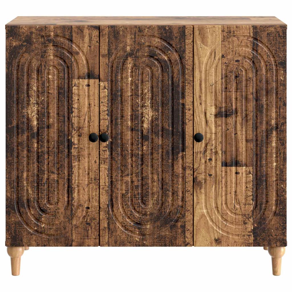 Sideboard Reclaimed Wood 89 x 34.5 x 80 cm Wood Based Material