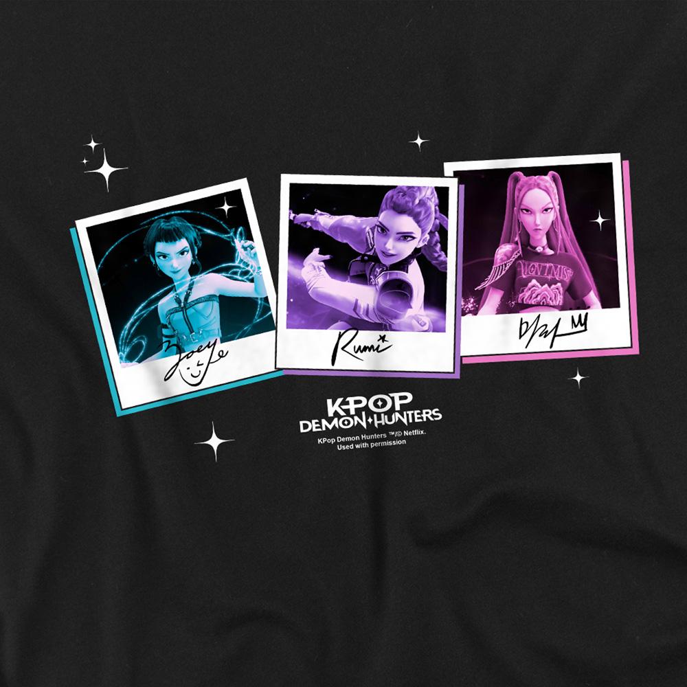 K-Pop Demon Hunters Childrens/Kids Polaroid T-Shirt