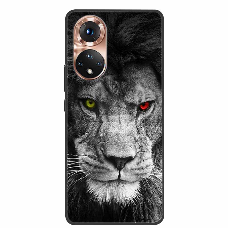 Case For Honor 50 Luxury Silicone TPU Soft Phone Cover For Huawei Honor 50 Case 5 0 NTH-NX9 Capa Shockproof Animal Shell Coque