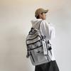 Schoolbag Japanese Harajuku Retro Tooling Schoolbag, Junior High School Student Large-capacity Backpack Male Tide Ins Campus Style Backpack Female