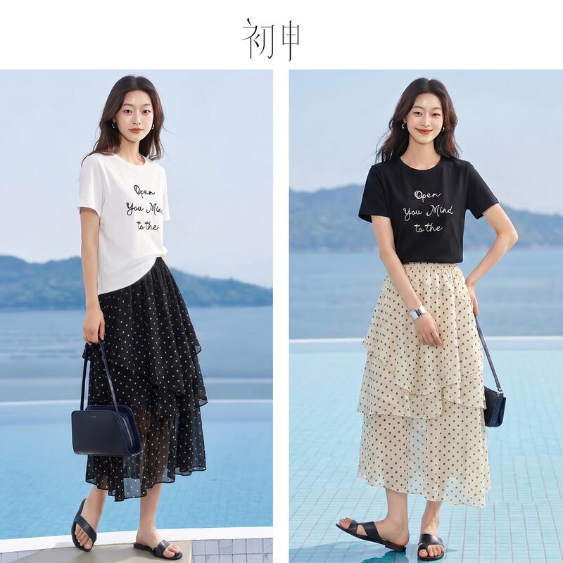 Women s Polka Dot Summer Two-Piece Set L