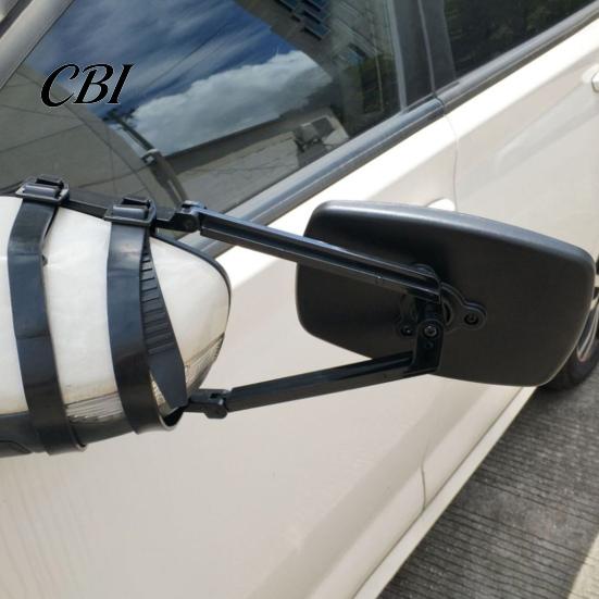 Adjustable Trailer Mirror Extension Universal Towing Extender, Clip-on Side View Safety Mirror, Extra Quick Release Large Field of for Truck SUV And