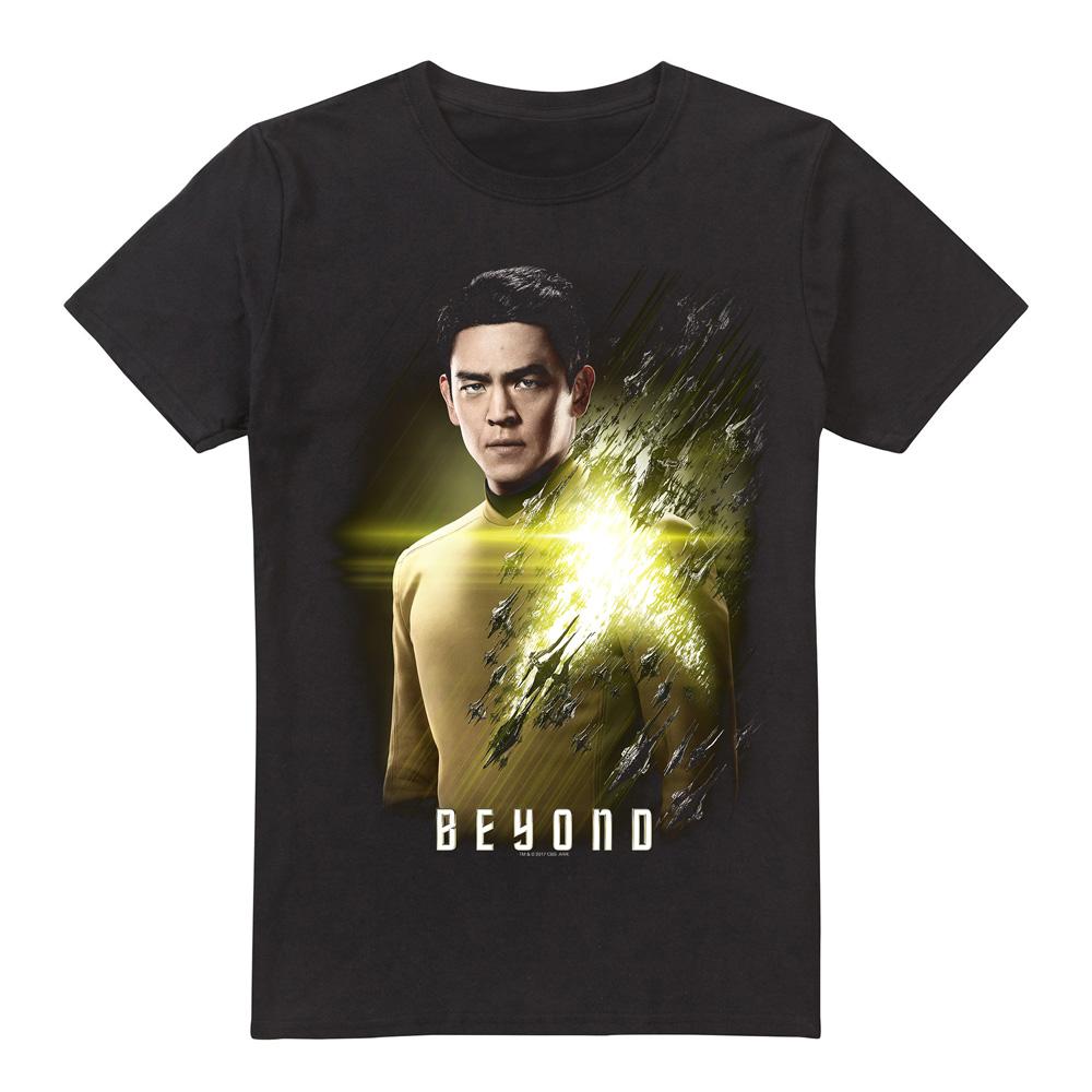 Star Trek Beyond Mens Sulu Poster T-Shirt