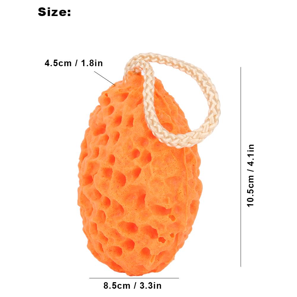 2 Pcs Baby Infant Bath Sponge Rub Body Soft Bath Scrubber Child Shower Foaming
