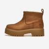 Mid Warm Lined Boots [A283G-RUST NUBUCK]