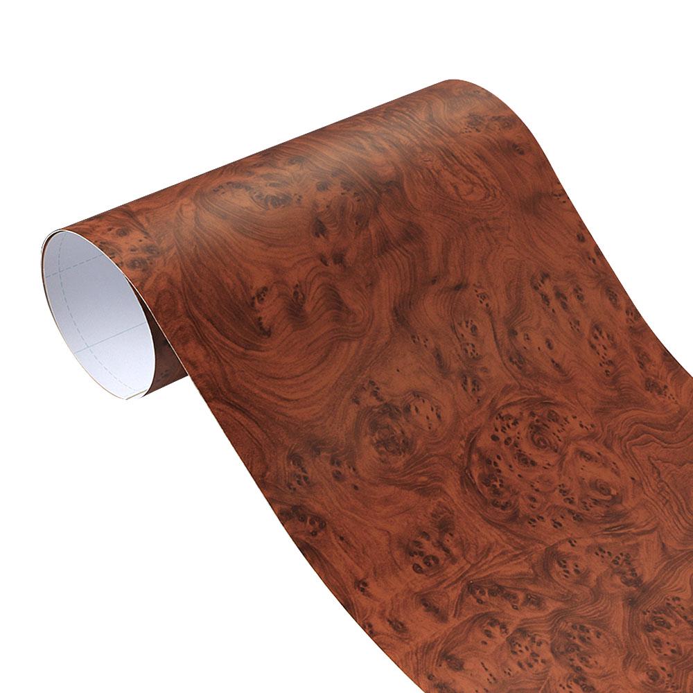 30/10*100cm PVC Self-adhesive Wood Grain Textured Car Vinyl Wrap Film Car Internal Stickers DIY Wallpaper Furniture Accessorries