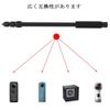 Microphone Boom Arm, Aluminum Alloy Handheld Microphone Extension Arm, Portable Heavy-Duty Microphone Boom Pole with Soft Foam Handle (4 Sections)