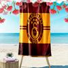Galatasaray Tribe Print Beach Towel, Large Soft Quick Dry Towel for Beach Camping Swimming