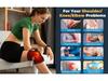 6-Speed Electric Heating Knee Pad for Cold Leg Joint Therapy with Wormwood Compression