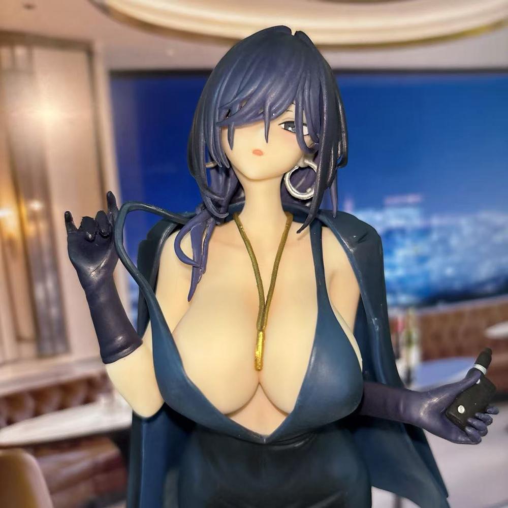 26CM Yokoyama Iwami Siyah Elbise1/6 Sürüm. POLİVİNİL KLORÜR Aksiyon Figürü Seksi Animasyon +18 Sansürsüz Yetişkin Koleksiyoner Hediyesi Minyatür