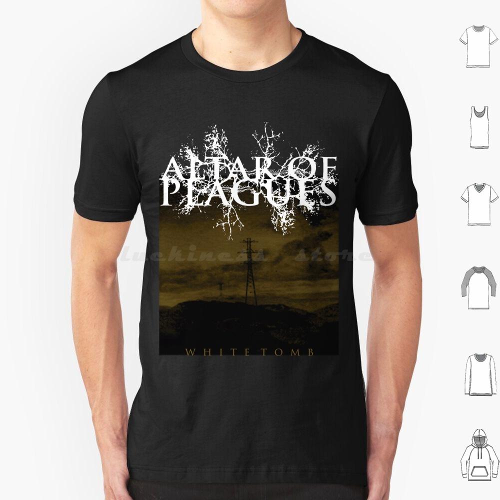 

Altar Of PlaguesWhite TombBlack Metal T Shirt Big Size 100 Cotton Altar Of Plagues White Tomb Black Metal Death Metal S