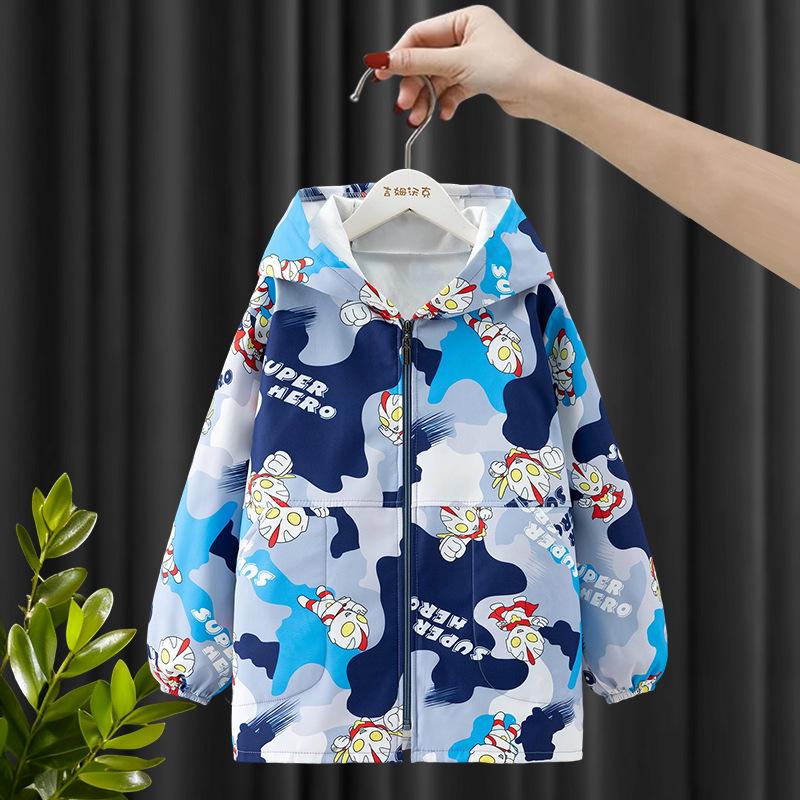 Детский водонепроницаемый и грязеотталкивающий дождевик и пуховик для мальчиков и девочек Size 140