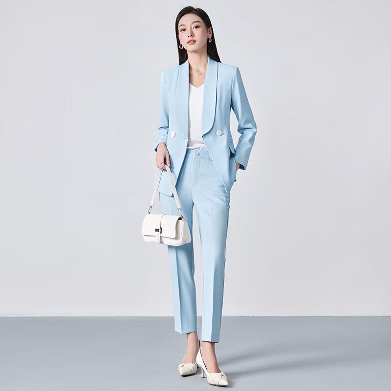 Women's Long-Sleeve Professional Suit Set
