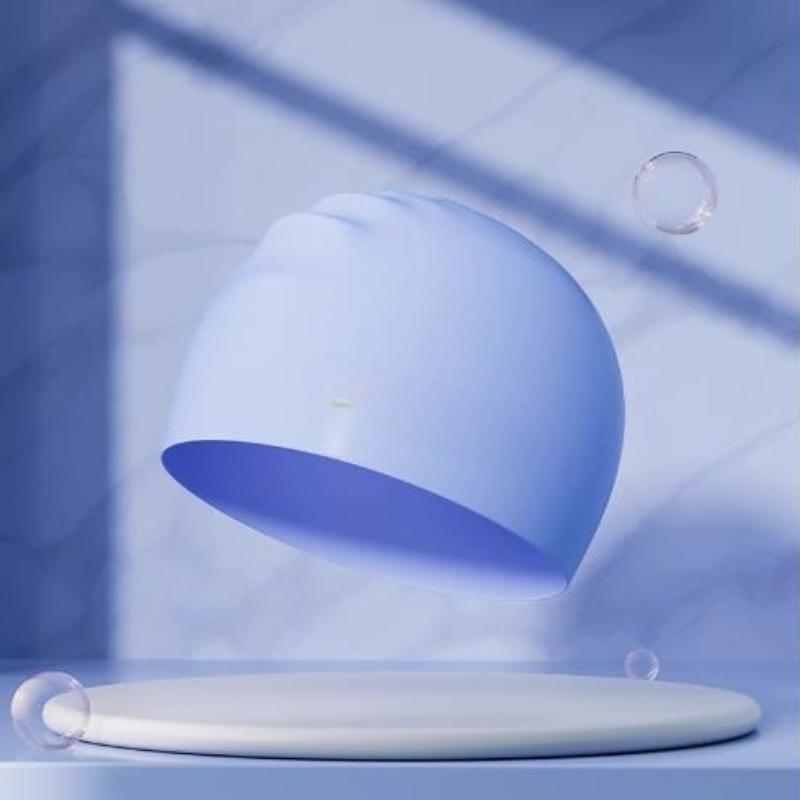 Men Women Universal Silicone Swimming Cap for Adult Hair Protection Elestic Swim Hat Long Hair Protection Swimming Caps