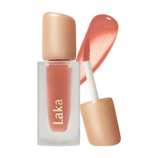Laka Fruity Glam Tint #125 Mango Fruit Color Glossy Finish High Payoff Long-lasting