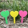 20pcs-Plastic inserted ground plant and flower labels, outdoor garden plant labels, reusable plant labels-random color