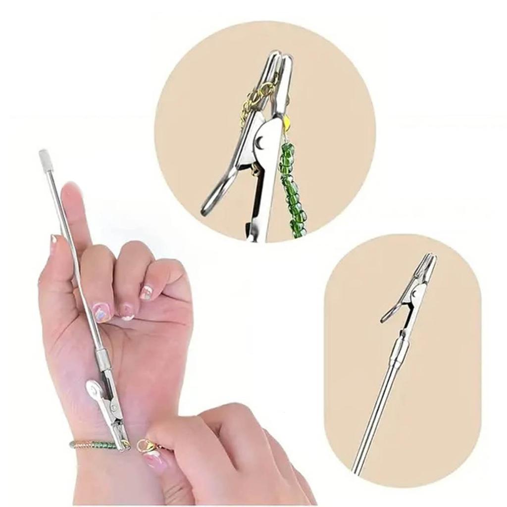 Praktisches Armband-Tragewerkzeug Armband-Schmuck-Helferwerkzeug Armbandklemme Armbandverschluss-Helfer für Schmuckliebhaber