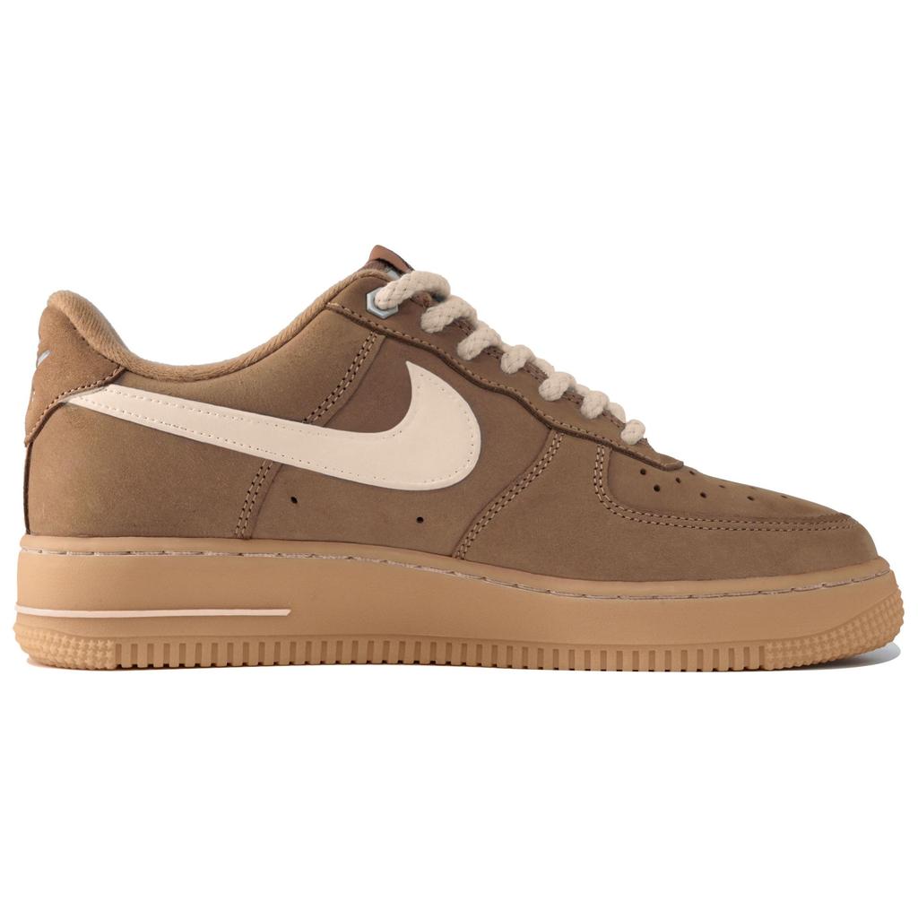 Nike Air Force 1 Slip Resistant Slip Resistant Low top Skateboard Shoes Unisex Khaki CJ9179-200(Team113-S-BOX)