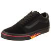 VANS FLAME WALL OLD SKOOL (Black X Black, Size 28.5cm)