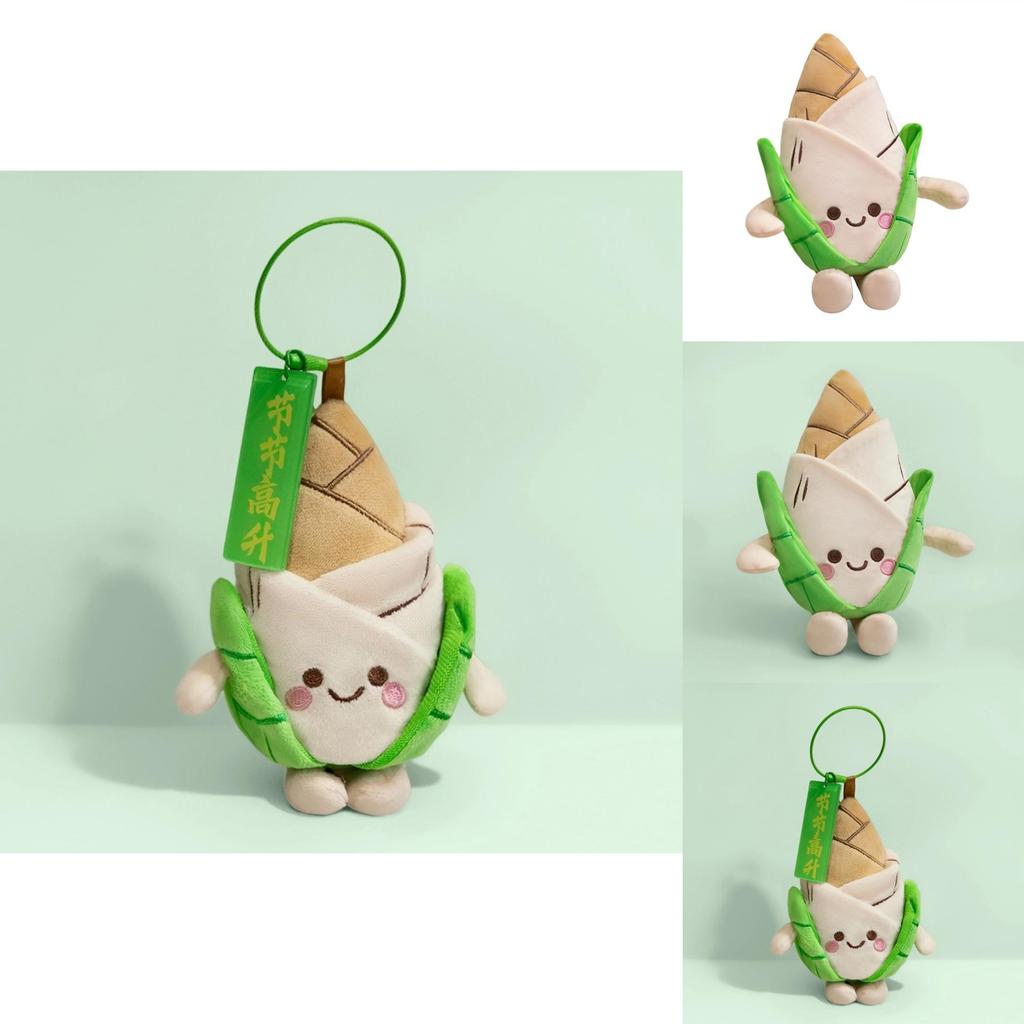 Plush Bamboo Shoots Decor Pillow With Soft Pp Cotton For Home And Gift Use