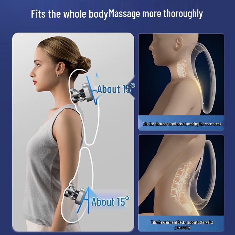 Westinghouse BX3PLUS Back and Neck Massage Cushion CN plug (adapter included)