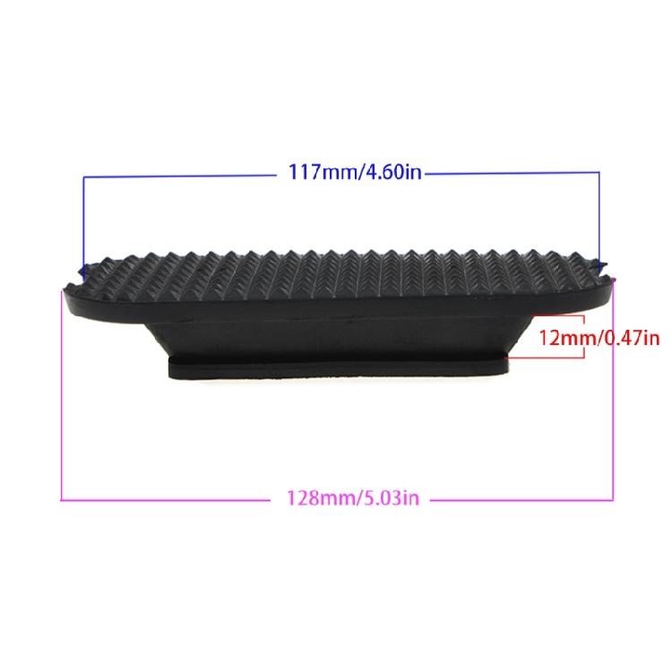 1 Pair High Friction Stirrups Pads Set Of 2 From Strong Plastic Materials Ensures Safety During Horseback Horse Riding