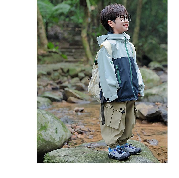 Fairy Tale Memory 2025 Boys' Spring/Autumn Windbreaker: Waterproof, Windproof, Back-to-School Jacket