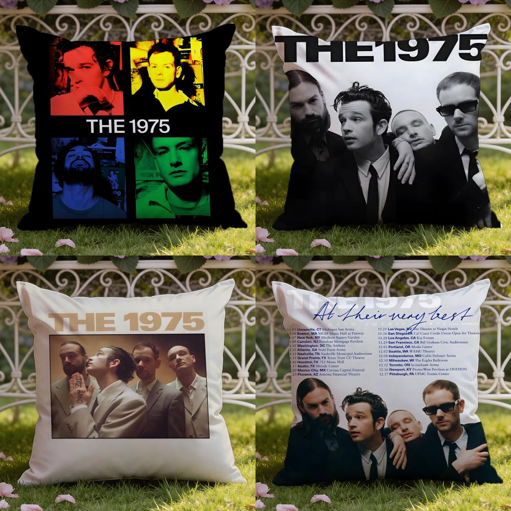 T-The 1975S Band Cushion Cover Home & Car Dual-Scene Pillow Cover: Reversible for Premium Comfort