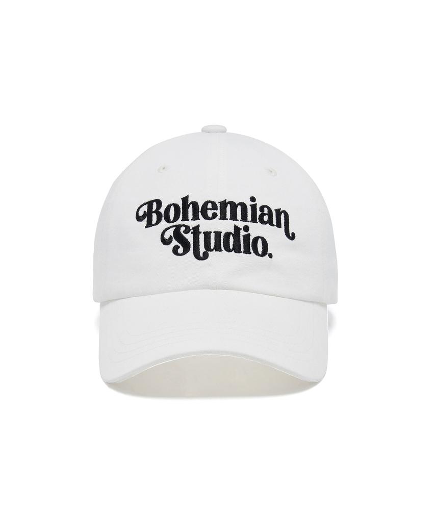 RAW LAB Bohemian Embroidered Ball Cap (White)