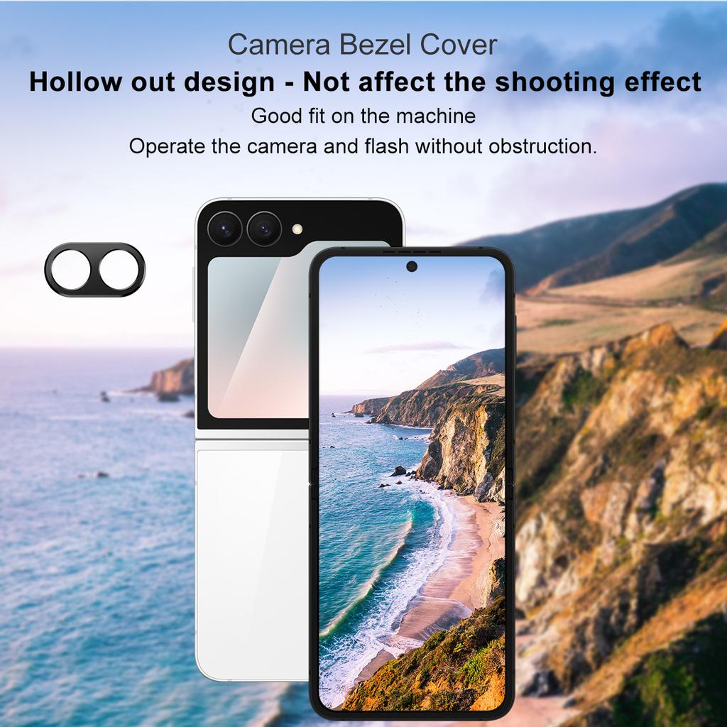 For Samsung Galaxy Z Flip 7 FE 5G Glass Lens Film IMAK Camera Styling Premium Camera Protector