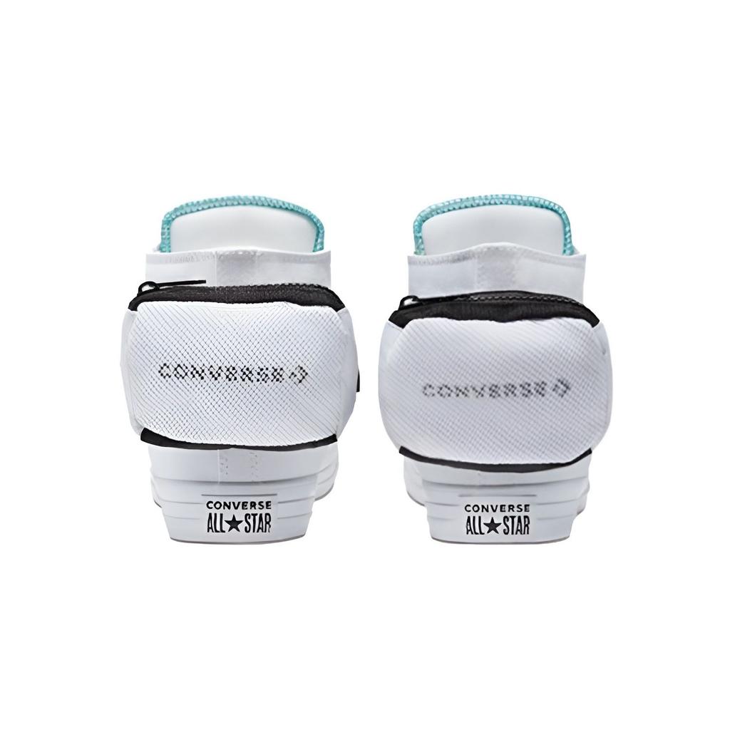 Converse Chuck Taylor All Star Durable Trendy High-Top Canvas Sneakers Unisex Sneakers White Light-Blue 170829C