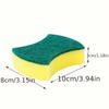 New Sponge Dishwashing Sponge Double-Sided Highly Absorbent Scouring Pad Reusable Soft Cleaning Brush Household Cleaning Tools