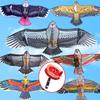 Weifang Curved Pocket Eagle Kite with Front Support Rod - Available In Sizes 1.1m To 1.8m