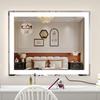 BEAUTME Actress Tabletop LED Hollywood Three Color Lighting For Wall Adjustable 10x Magnifying White X 405 X 140 Mirror, Mirror, Makeup, Mirror, Mode,